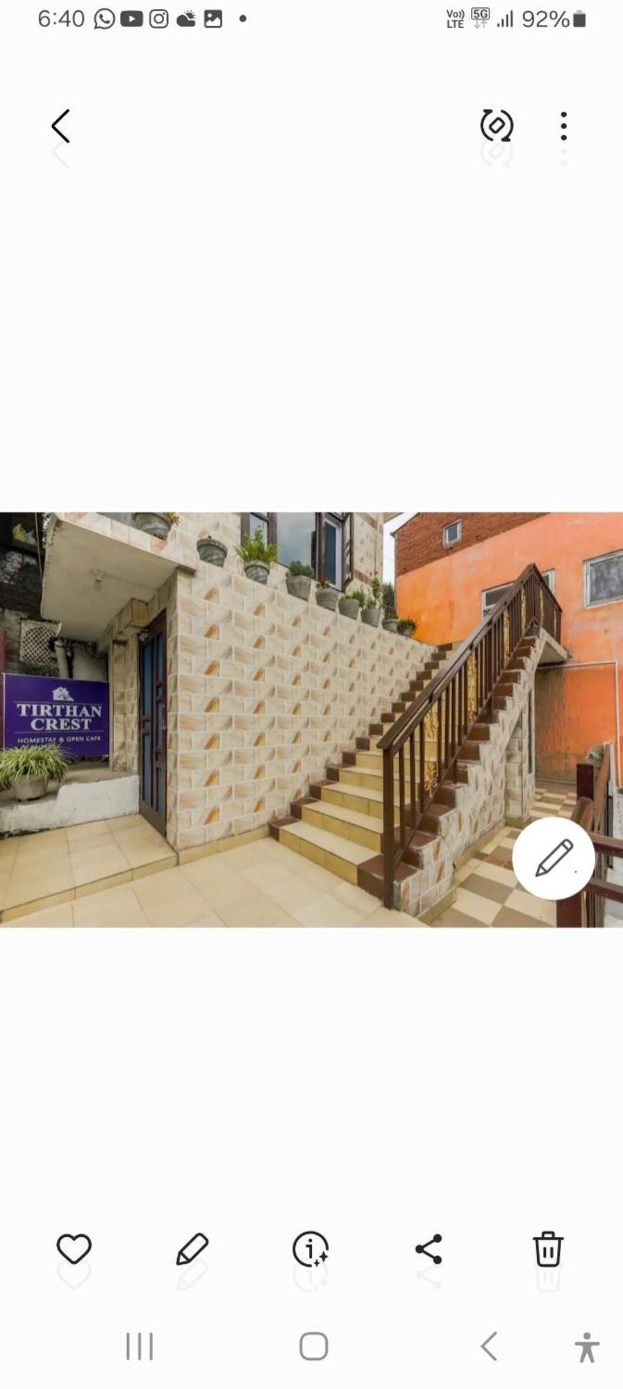 Tirthan Crest Homestay Banjar Bagian luar foto